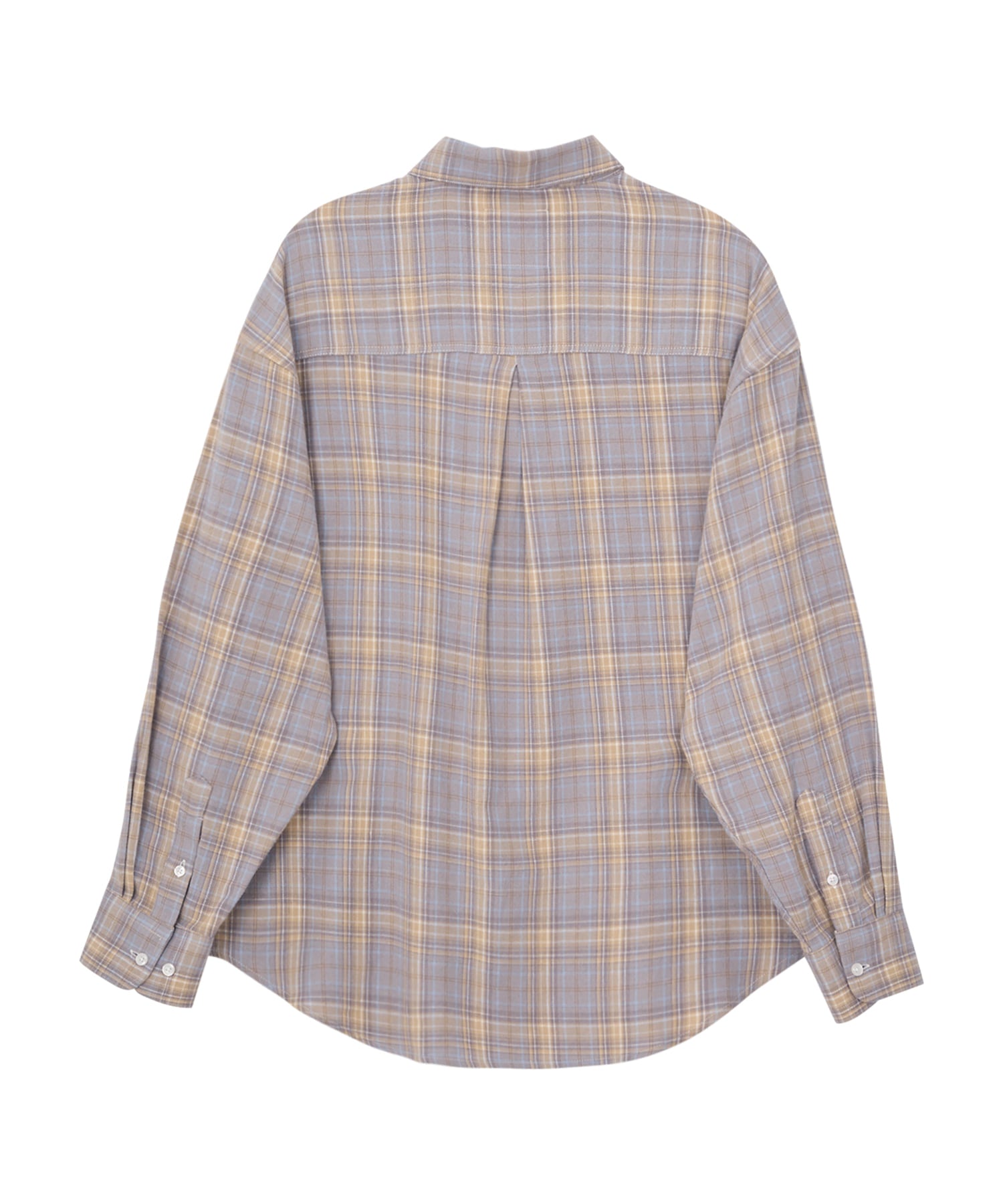 Bitter Cells Pop Overfit Check Shirt