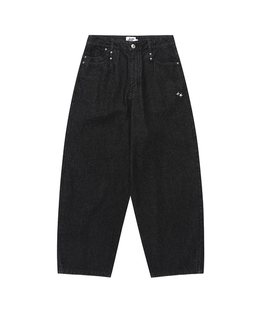 Cavish W Milky Way Denim Pants [Black] - Size M - Pre-Order Ships June 26