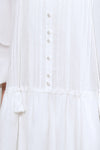 General Idea WOMAN Pintuck Low-Rise Dress
