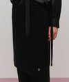Marithé François Girbaud W KNIT LAYERED SKIRT