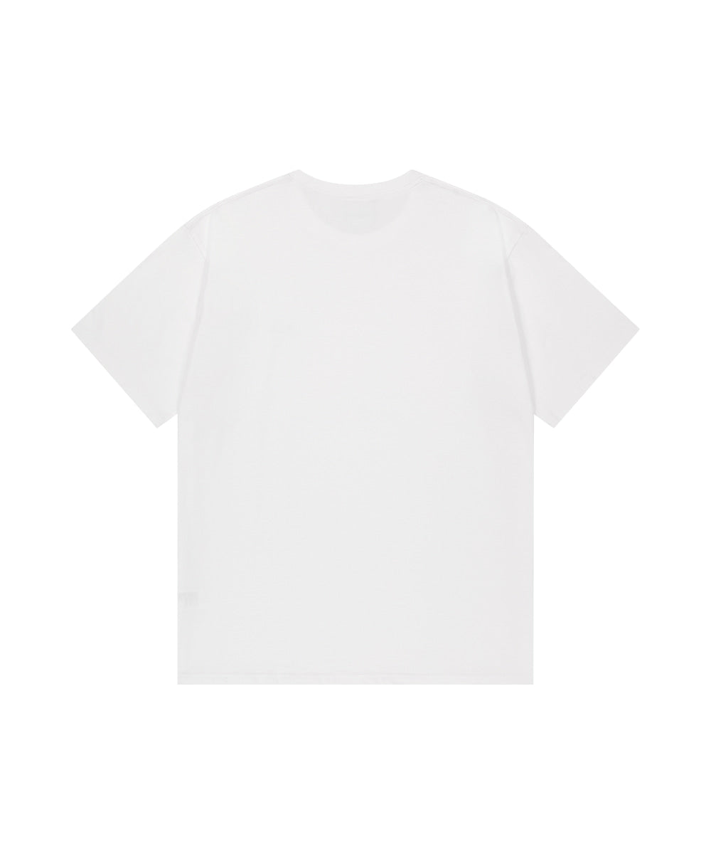 Mahagrid Box Logo Tee [White]