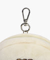Marithé François Girbaud Kids Bear Classic Logo Pouch Keyring Light Beige