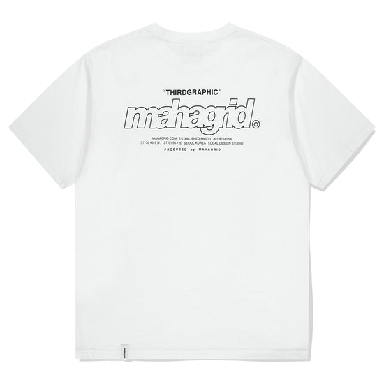 Mahagrid Back Third Logo Tee