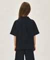 Marithé François Girbaud Kids Seersucker Half Shirt