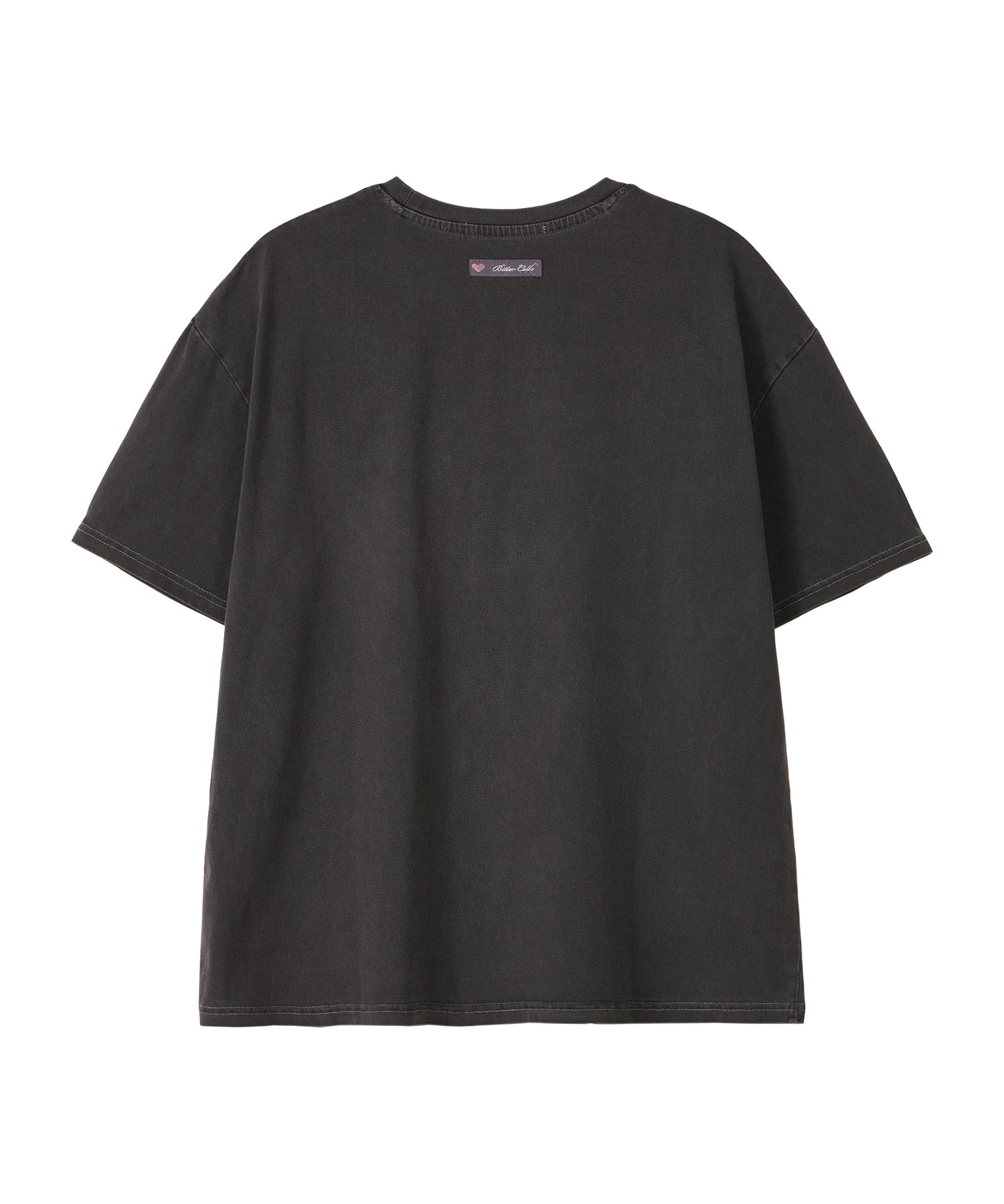 Bitter Cells Rose Petal Tee - Pigment Charcoal