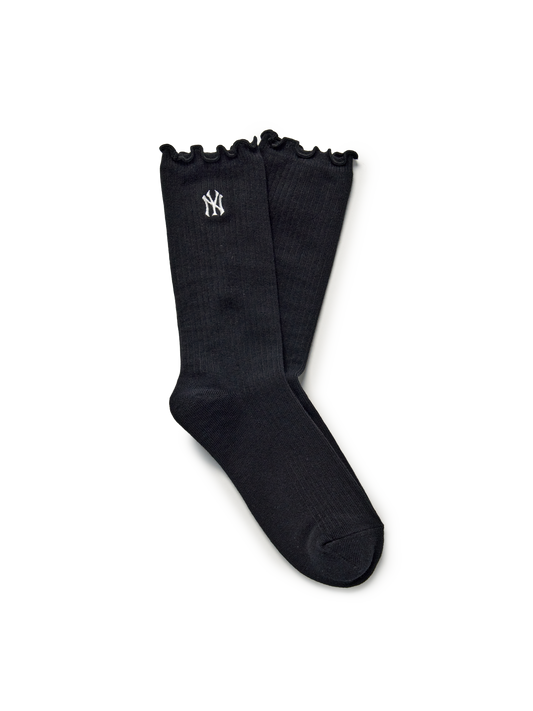 MLB Feminine Ruffle High Socks