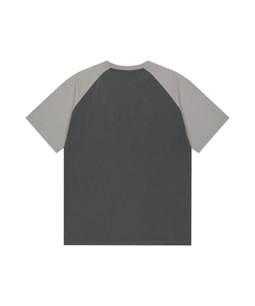 Mahagrid Don't Panic Pigment Raglan Tee