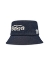 MLB Vintage Denim Curve Logo Bucket Hat