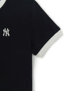 MLB Women's Basic Small Logo Ringer T-Shirts