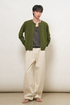 General Idea MAN Stitch Crew Neck Knit Cardigan