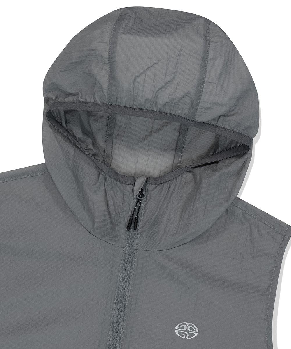 Mahagrid Eclipse Nylon Hood Vest