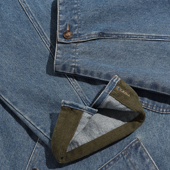 Nice Ghost Club Denim Work Car Coat