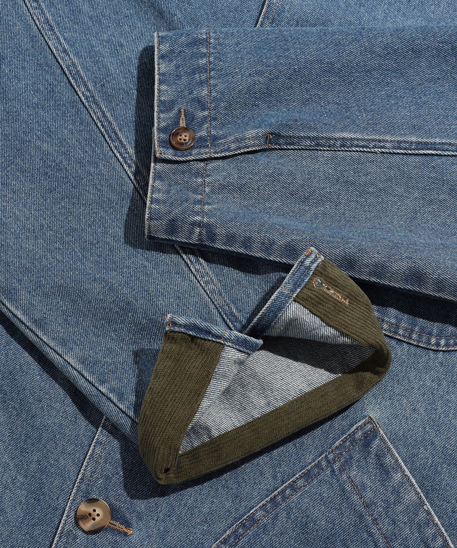Nice Ghost Club Denim Work Car Coat