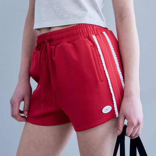Bitter Cells Mary Jersey Lace Shorts
