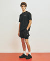 Marithé François Girbaud Marithé SPORT M DOUBLE-LAYER SHORTS BLACK