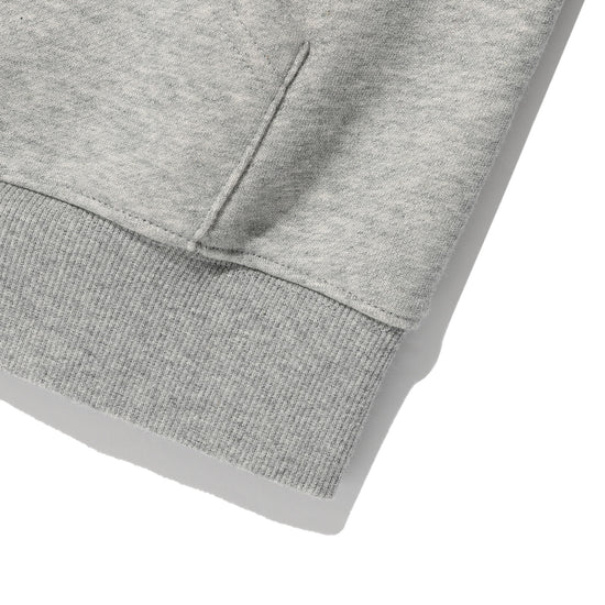 Nice Ghost Club Star Shoes Girl Hoodie Zip Up [Light Grey]
