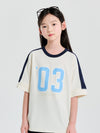 MLB Varsity Blocking Number Logo T-shirt