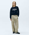 Marithé François Girbaud Barrel Fit Nylon Banding Pants