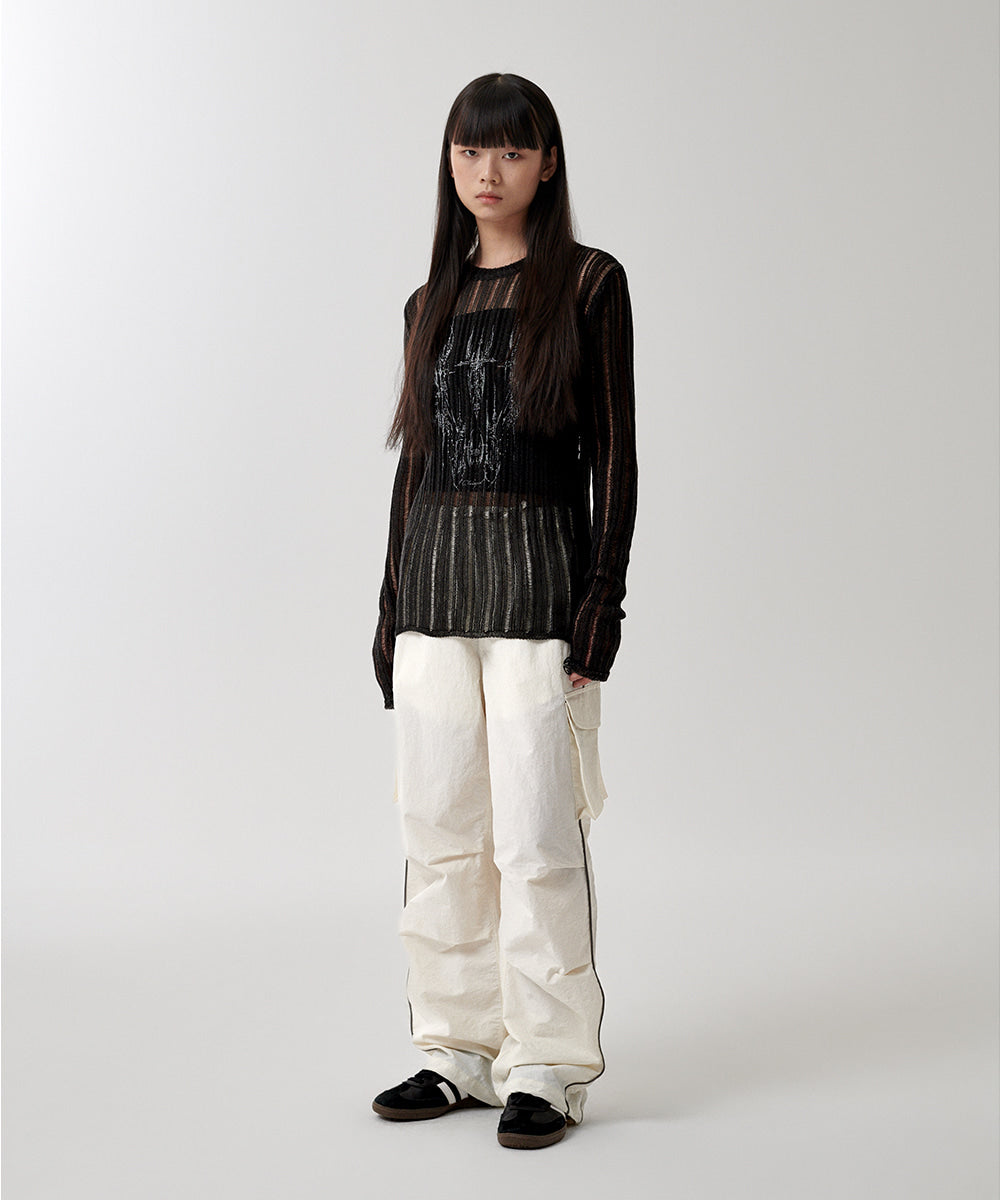 Mahagrid Tattoo Crochet Knit
