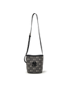 MLB Classic Monogram Vintage Denim Mini Bucket Bag