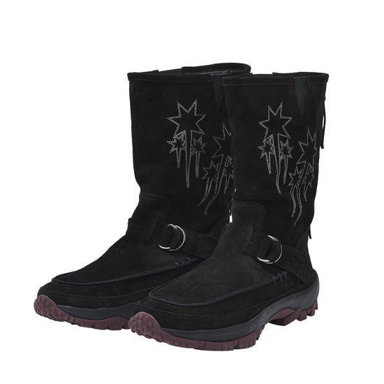 Nice Ghost Club [x nottz] Western Long Boots