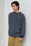 General Idea UNISEX Basic Stripe Long Sleeve Tee
