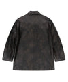 Mahagrid Faux Leather Car Coat