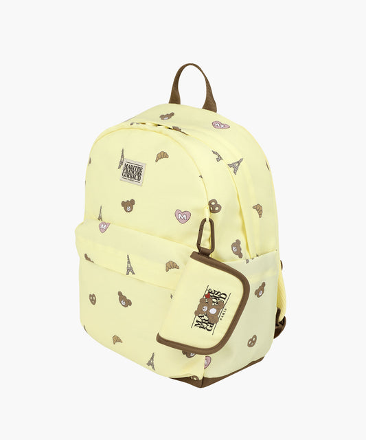 Marithé François Girbaud Kids Bear Print Backpack