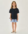 Marithé François Girbaud Kids W Peplum Blouse Navy