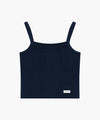 Marithé François Girbaud W BASIC STRING CROP SLEEVELESS