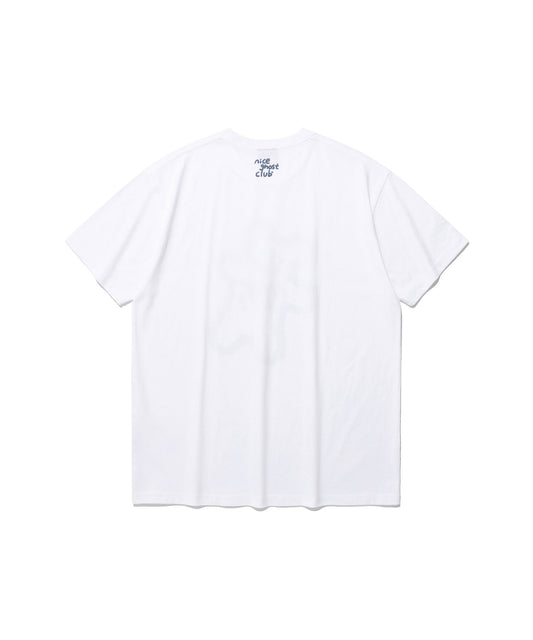 Nice Ghost Club Spray Print Tee