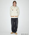 Mahagrid Hockey Knit Zip-Up Hoodie