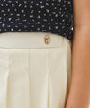 Marithé François Girbaud Kids W Marine Pleated Skirt