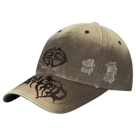 Mahagrid Washed Metal Logo Ball Cap