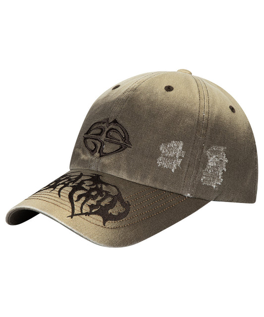 Mahagrid Washed Metal Logo Ball Cap