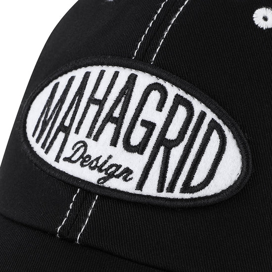 Mahagrid Oval Logo Cap [Black]