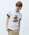 Marithé François Girbaud SURFING DOODLE BEAR TEE