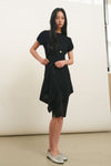 General Idea WOMAN Pleated Half Neck Knit Top