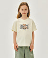 Marithé François Girbaud Kids Marine Bear Classic Logo Tee