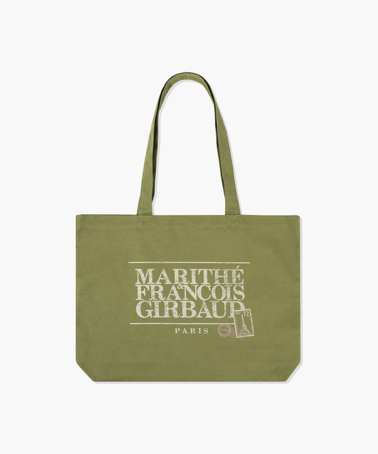 Marithé François Girbaud Classic Logo Stamp Eco Bag