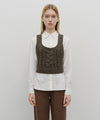 Marithé François Girbaud W Logo Knit Bustier