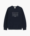 Marithé François Girbaud Stitch Classic Logo Sweatshirt (Brushed) Oatmeal