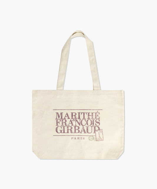 Marithé François Girbaud Classic Logo Stamp Eco Bag