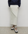 Marithé François Girbaud W Embroidery Classic Logo Sweat Skirt Black