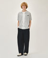 Marithé François Girbaud WAPPEN CROCHET HALF KNIT CARDIGAN heather gray