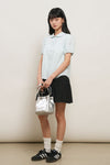General Idea WOMAN Round Collar Puff Blouse