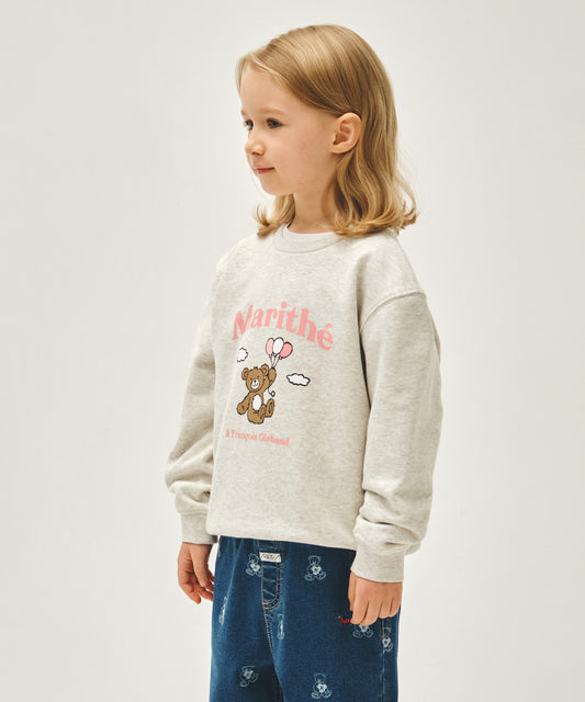 Marithé François Girbaud Kids Balloon Bear Sweatshirt
