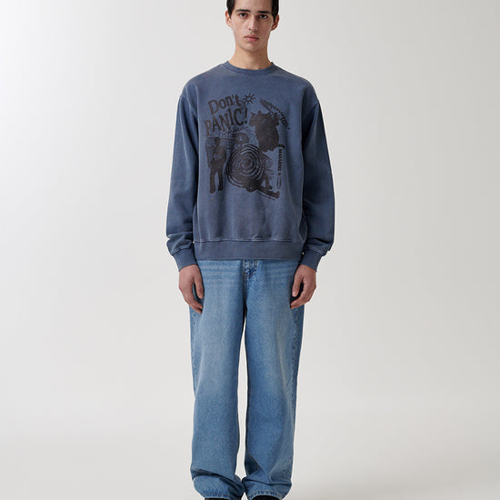 Mahagrid Don't Panic Pigment Sweatshirt