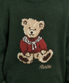 Marithé François Girbaud Kids Bear Jacquard Knit Pullover