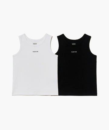 Marithé François Girbaud Kids 2-Pack Basic Sleeveless Mix